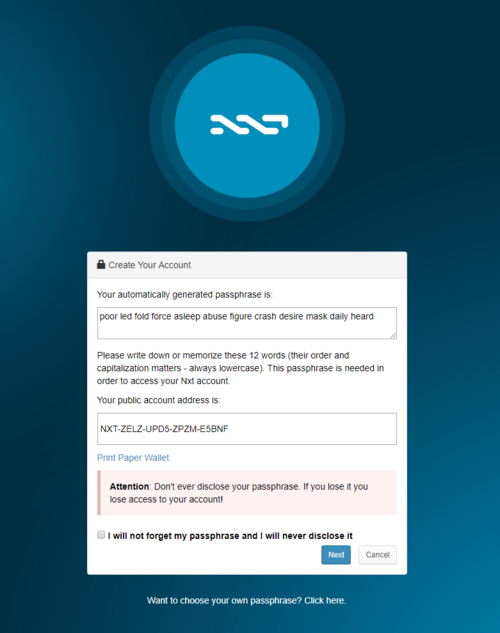NxtWallet create passphrase.png